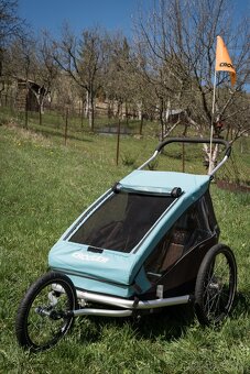 Cyklovozík Croozer Kid 2 Plus v top stave - 2