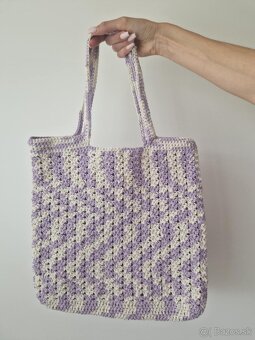 Handmade - pletena taska - 2