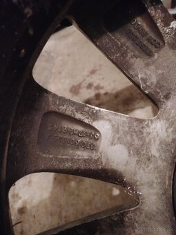 4ks alu disky orig. Škoda 5x112 r17 - 2