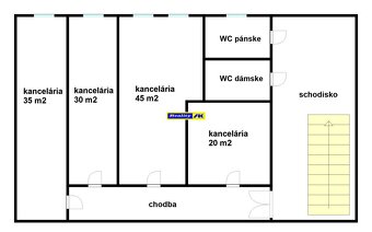 Kancelárie na prenájom Martin - 2