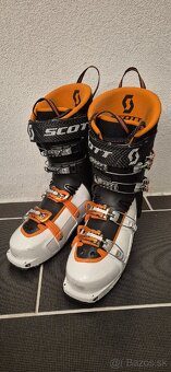Predám skialpovy set Fischer + lyžiarky Scott. - 2