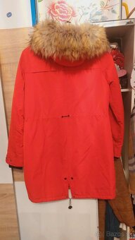Damska Červená zimna bunda - 2
