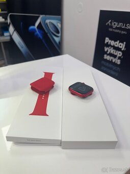 Apple watch 9 45mm Red Batéria 100% - 2