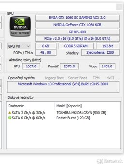 Evga Gtx 1060 6gb - 2