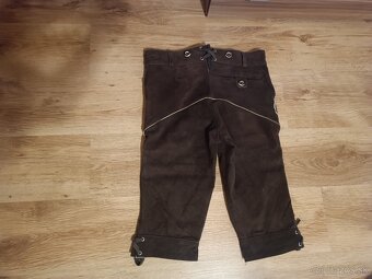 Bavorské šortky veľk. XS/S - 2