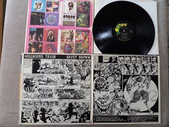 SAVOY BROWN„Hellbound Train „ /Parrot 1972/rozkl obal, blues - 2
