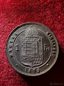 Zlatnik/ forint 1879 KB (7-1-6) - 2