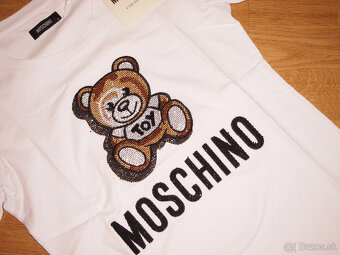 Moschino dámske tričko biele - 2