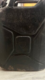 starý nemecký vojenský kanister Wehrmacht Kanister) - 2