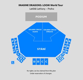 IMAGINE DRAGONS: LOOM World Tour 9.6.2025 Praha Letňany - 2