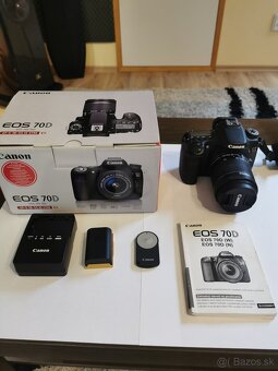 EOS 70 D + príslušenstvo - 2
