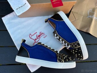 Christian Louboutin blue komplet balenie - 2