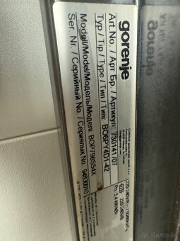 Vstavaná parná rúra GORENJE, IHNEĎ K ODBERU - 2