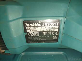 Predám chvostovú pílu Makita JR3051T - 2