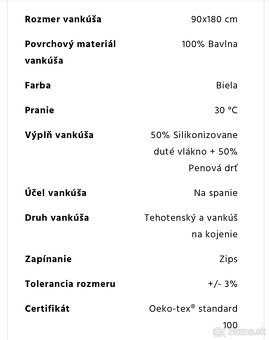 Tehotensky vankus - 2