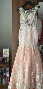 Nove cipkovane luxusne saty v style morska panna - 2