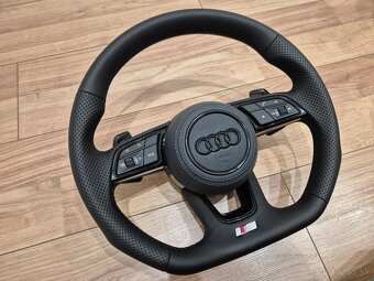 AUDI SLINE VOLANT MULTIFUNKCNY S PÁDLAMI A3 A4 A5 A6 Q5 Q7 - 2