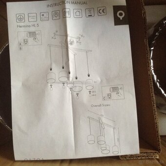 Stropný luster. - 2