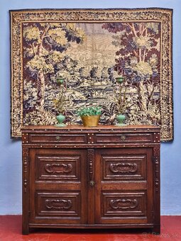 Neorenesančná komoda z masívneho duba cca 1800 - 2