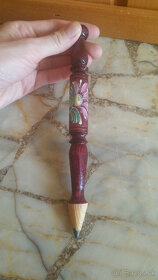 veľká maľovaná ceruzka na dekoráciu - 2