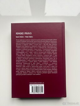 Rímske právo - Karol Rebro, Peter Blaho - 2