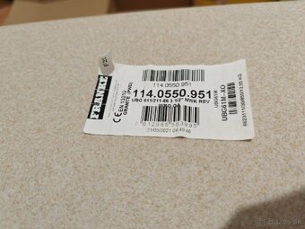 Fragranitový Franke drez piesková, horná montáž - 2