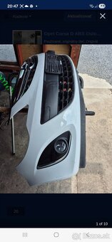 Opel Corsa D lift rok 2011-2014 naraznik predny - 2