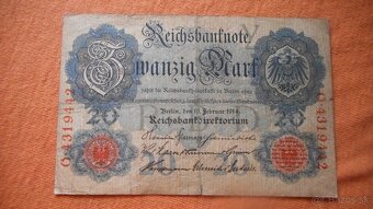 Bankovky - Nemecko B - 2