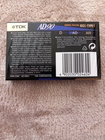 Audio kazeta TDK AS 90 v pôvodnom obale - 2