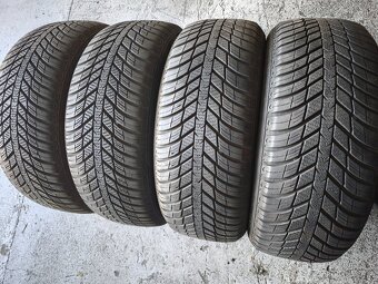215/55 r16 celoročné pneumatiky 6-7mm - 2