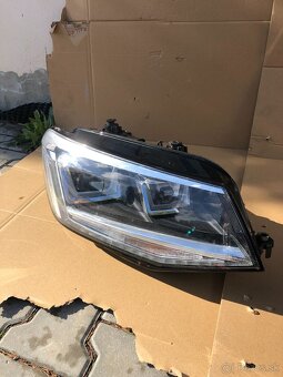 xenon bi-xenon vw caddy 15- svetlo pravy led prave - 2