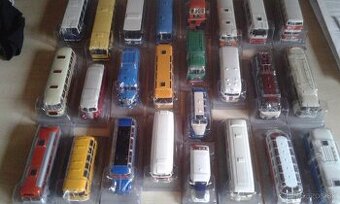 Zberateľské modely autobusov - 2