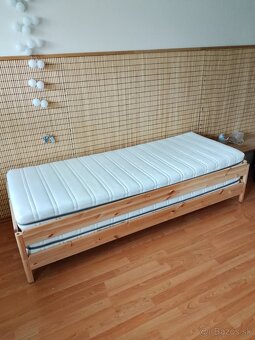 IKEA stohovacia posteľ UTÅKER + 2x matrac - 2