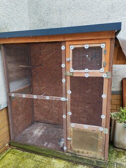 Predám drevenú volieru - 2