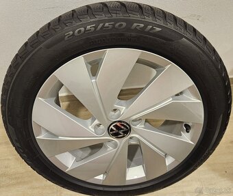 Špičková, orig. zimná sada VW - 5x112 r17 + 205/50 r17 - 2