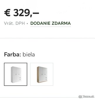 Predám nemeckú šatníkovú skriňu. - 2