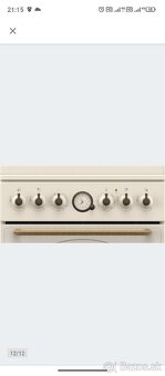 Retro kombinovaný sporák GORENJE béžový - 2