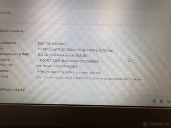 Notebook 14" Lenovo ThinkPad L490 i5-7300U 16GB 256GB SSD - 2