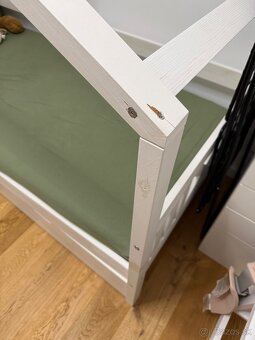 Predám detsku posteľ 208x95cm - 2