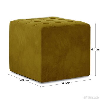 Taburetka Eltap Nolla - zlatá - 2