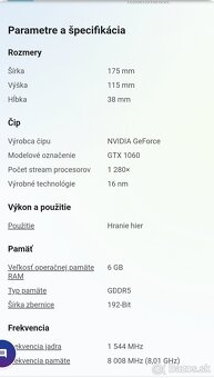 MSI GeForce gtx 1060 Aero itx 6g oc - 2