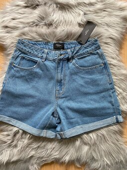 2x riflové kraťasy s visačkou - 2