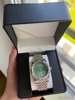 Seiko mod Arabic dial Green - 2