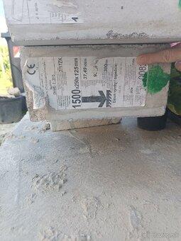 Predám nosný preklad porfix 1500x250x125 - 2