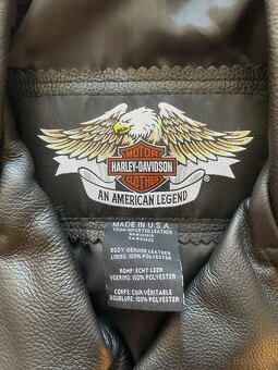 kožená bunda Harley Davidson veľkosť M - 2