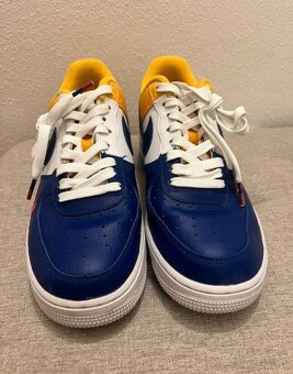 Žlto-modré Nike Air force - 2