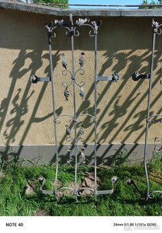 Kovaná brána/plot/zabradlie - 2