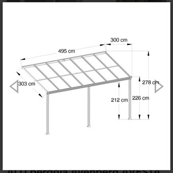 Nova Pergola/altanok/pristresok - 2
