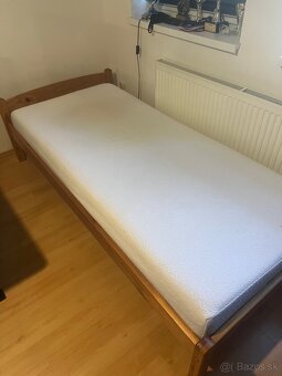 Postel s matracom wellpur paplónom a vankúšom 195x90 - 2