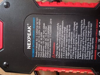 NEXPEAK NC101 – inteligentná nabíjačka 12V / Pulse Repair - 2